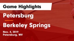 Petersburg  vs Berkeley Springs Game Highlights - Nov. 4, 2019