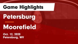 Petersburg  vs Moorefield Game Highlights - Oct. 12, 2020