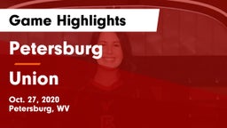 Petersburg  vs Union Game Highlights - Oct. 27, 2020