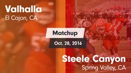 Matchup: Valhalla  vs. Steele Canyon  2016