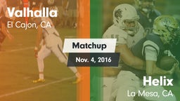 Matchup: Valhalla  vs. Helix  2016