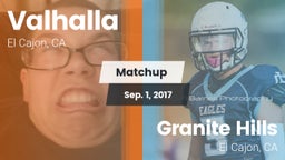 Matchup: Valhalla  vs. Granite Hills  2017