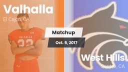 Matchup: Valhalla  vs. West Hills  2017