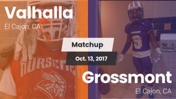 Matchup: Valhalla  vs. Grossmont  2017