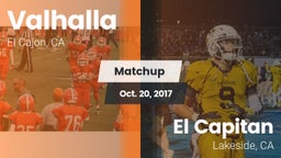 Matchup: Valhalla  vs. El Capitan  2017