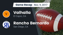 Recap: Valhalla  vs. Rancho Bernardo  2017