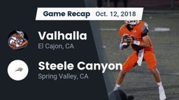 Recap: Valhalla  vs. Steele Canyon  2018