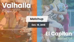 Matchup: Valhalla  vs. El Capitan  2018