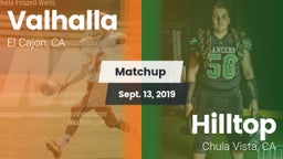 Matchup: Valhalla  vs. Hilltop  2019