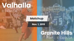 Matchup: Valhalla  vs. Granite Hills  2019