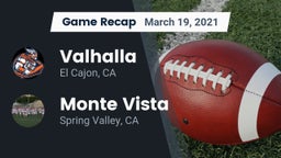 Recap: Valhalla  vs. Monte Vista  2021