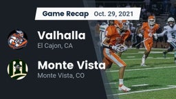 Recap: Valhalla  vs. Monte Vista  2021