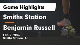 Smiths Station  vs Benjamin Russell Game Highlights - Feb. 7, 2023