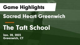 Sacred Heart Greenwich vs The Taft School Game Highlights - Jan. 28, 2023