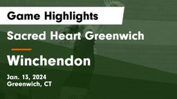 Sacred Heart Greenwich vs Winchendon Game Highlights - Jan. 13, 2024