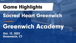 Sacred Heart Greenwich vs Greenwich Academy  Game Highlights - Oct. 12, 2022