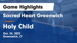 Sacred Heart Greenwich vs Holy Child Game Highlights - Oct. 24, 2022