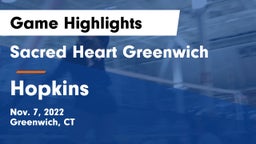 Sacred Heart Greenwich vs Hopkins  Game Highlights - Nov. 7, 2022