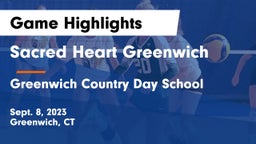 Sacred Heart Greenwich vs Greenwich Country Day School Game Highlights - Sept. 8, 2023