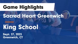 Sacred Heart Greenwich vs King School Game Highlights - Sept. 27, 2023
