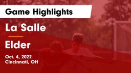 La Salle  vs Elder  Game Highlights - Oct. 4, 2022