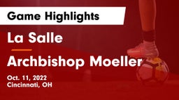 La Salle  vs Archbishop Moeller  Game Highlights - Oct. 11, 2022