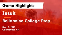 Jesuit  vs Bellarmine College Prep  Game Highlights - Dec. 8, 2023