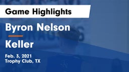 Byron Nelson  vs Keller  Game Highlights - Feb. 3, 2021