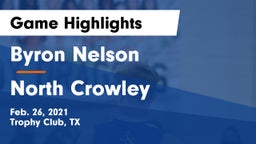 Byron Nelson  vs North Crowley  Game Highlights - Feb. 26, 2021