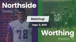 Matchup: Northside High Schoo vs. Worthing  2019