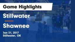 Stillwater  vs Shawnee  Game Highlights - Jan 21, 2017