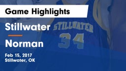 Stillwater  vs Norman  Game Highlights - Feb 15, 2017