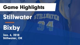 Stillwater  vs Bixby  Game Highlights - Jan. 6, 2018