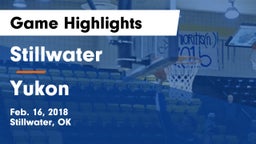 Stillwater  vs Yukon  Game Highlights - Feb. 16, 2018
