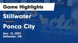 Stillwater  vs Ponca City  Game Highlights - Dec. 12, 2023