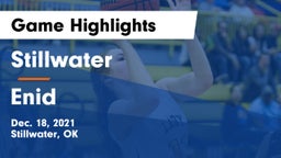 Stillwater  vs Enid  Game Highlights - Dec. 18, 2021