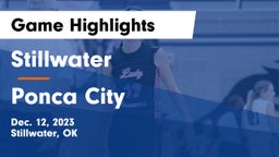 Stillwater  vs Ponca City  Game Highlights - Dec. 12, 2023