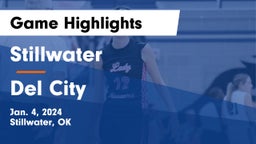 Stillwater  vs Del City  Game Highlights - Jan. 4, 2024