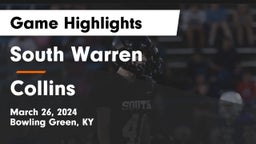 South Warren  vs Collins  Game Highlights - March 26, 2024
