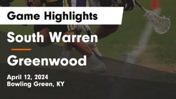 South Warren  vs Greenwood  Game Highlights - April 12, 2024