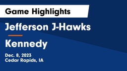 Jefferson  J-Hawks vs Kennedy  Game Highlights - Dec. 8, 2023