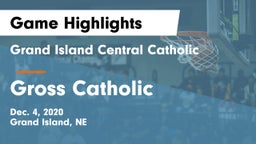 Grand Island Central Catholic vs Gross Catholic  Game Highlights - Dec. 4, 2020