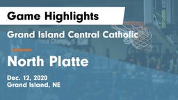 Grand Island Central Catholic vs North Platte  Game Highlights - Dec. 12, 2020