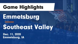 Emmetsburg  vs Southeast Valley Game Highlights - Dec. 11, 2020