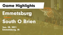 Emmetsburg  vs South O Brien  Game Highlights - Jan. 28, 2021