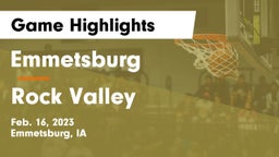 Emmetsburg  vs Rock Valley  Game Highlights - Feb. 16, 2023