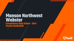 Emmetsburg girls basketball highlights Manson Northwest Webster