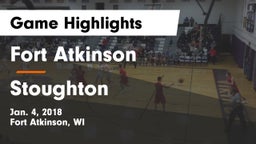 Fort Atkinson  vs Stoughton  Game Highlights - Jan. 4, 2018