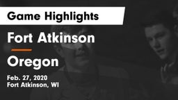 Fort Atkinson  vs Oregon  Game Highlights - Feb. 27, 2020