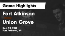 Fort Atkinson  vs Union Grove  Game Highlights - Dec. 28, 2020